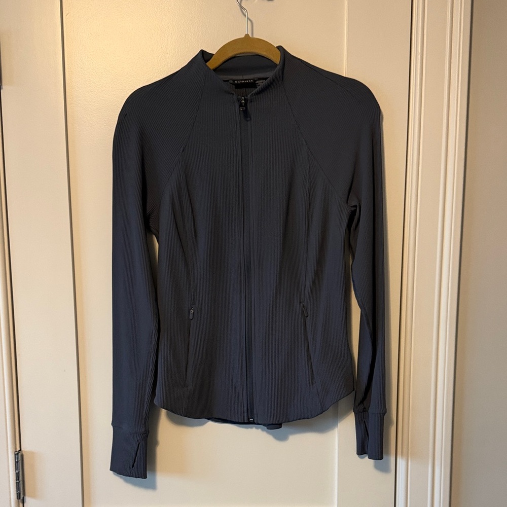Athleta Ribbed Salutaion Jacket